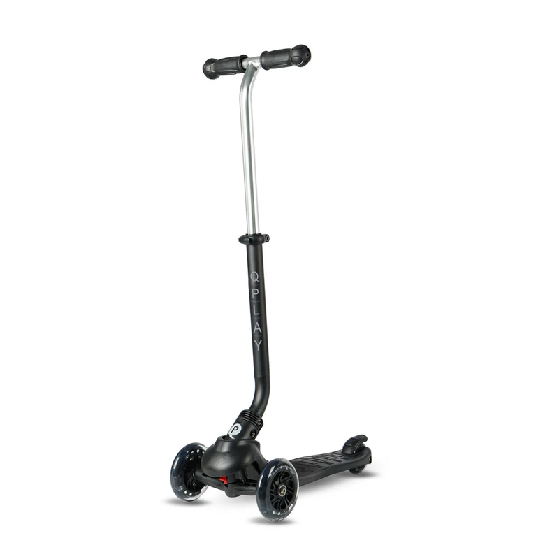 QPLAY Kolobežka Sema Pro Black, 5 v 1, s LED kolečky, věk 1-6 let