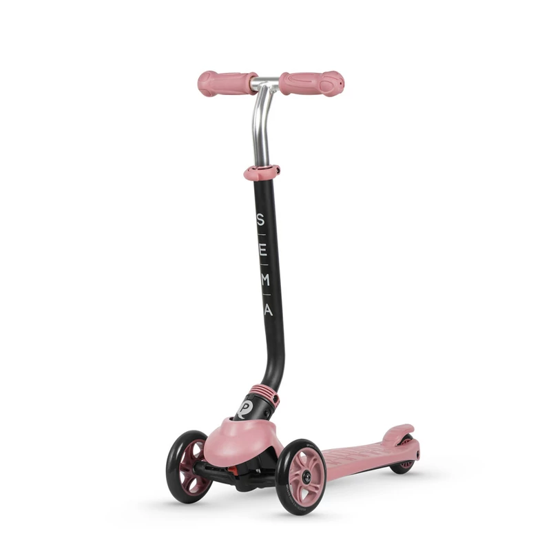 QPLAY Koloběžka/odrážedlo Sema 5v1 Pink, věk 1-6 let, do 50 kg