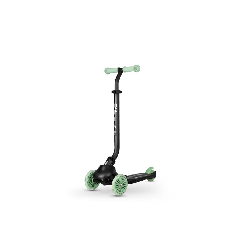 QPLAY futóbicikli / roller Sema Evo LED fényekkel Jade Green, kor 1 - 6 év, 50 kg-ig