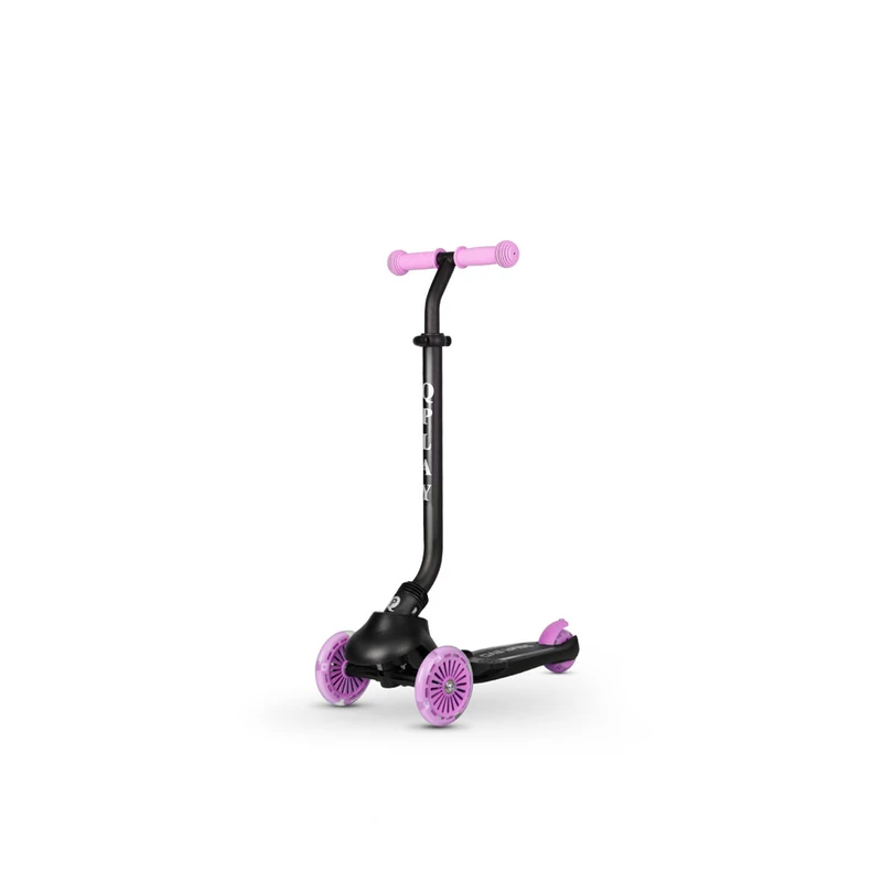 QPLAY futóbicikli/roller Sema Evo LED fényekkel Violet, kor 1 - 6 év, 50 kg-ig