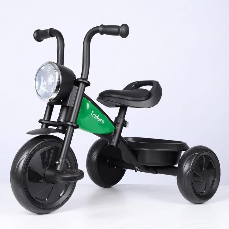 QPLAY Tricikli Triduro Green, kor 2-6 év