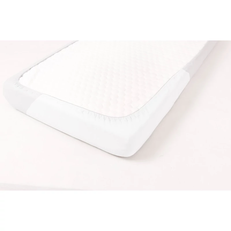 BABYMATEX Vízhatlan lepedő gumírozással Tencel 70x140 cm fehér