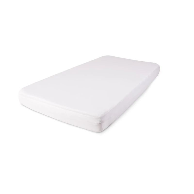 BABYMATEX Vízhatlan lepedő gumírozással Tencel 70x140 cm fehér