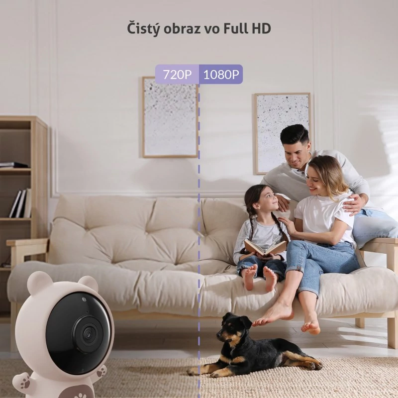 TRUELIFE Digitális bébiőr NannyCam S3 Smart