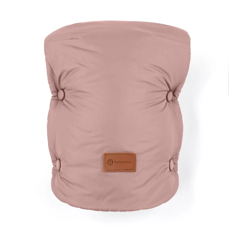 Petite&Mars Téli szett Jibot, 3in1 bundazsák és kézmelegítő kesztyű babakocsira, Jasie Dusty 