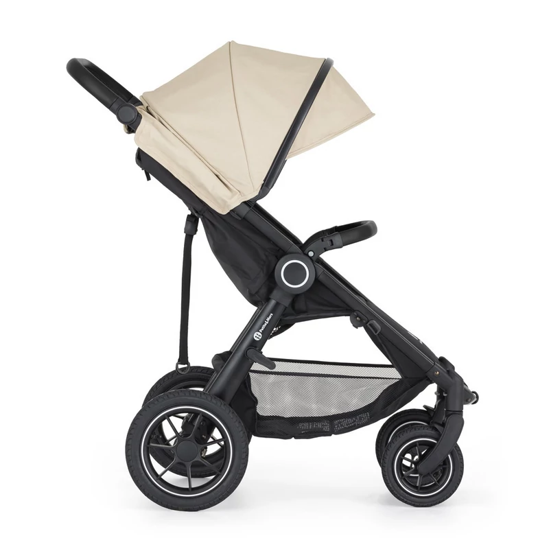 Petite&Mars Sport babakocsi Street2 Air Black + Napfénytető, Sahara Beige