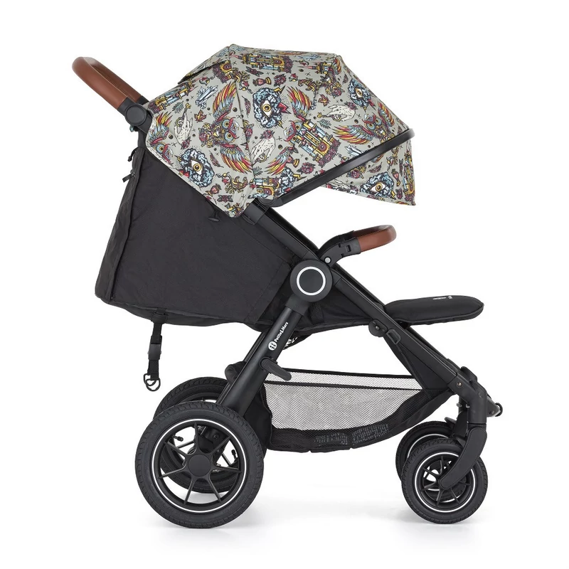 Petite&Mars Sport babakocsi Street2 Air Oak, Napfénytető, Limited 100, Wonderland Complete