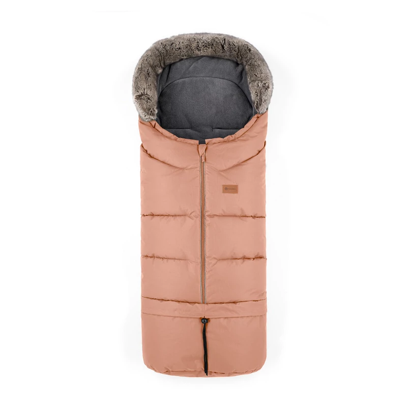 PETITE&MARS Téli szett Arctic 4in1 bundazsák + kézmelegítő kesztyű babakocsira Furry - Pastel 