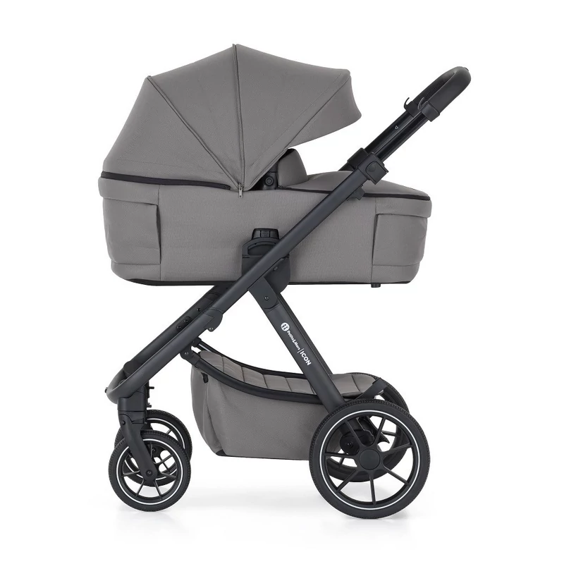 PETITE&MARS KÉSZLET Babakocsi 4v1 ICON LITE RWS + CYBEX Aton B2 i-Size - Dove Grey