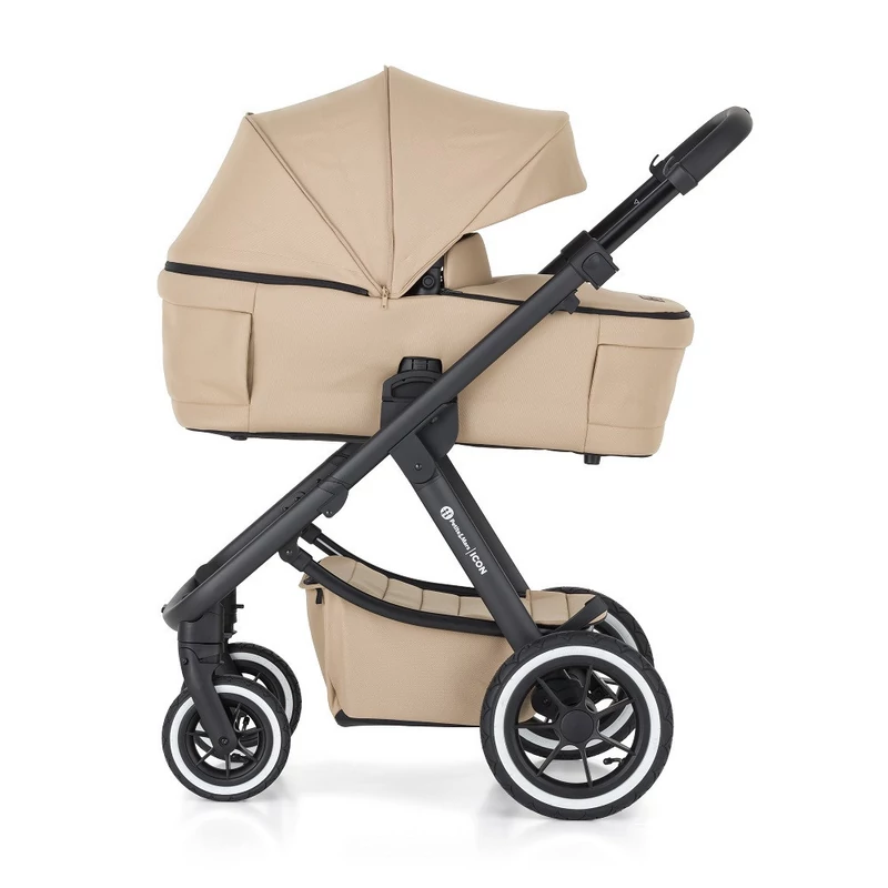 PETITE&MARS KÉSZLET Babakocsi 4v1 ICON LITE AIR + CYBEX Aton B2 i-Size - Mocha Beige