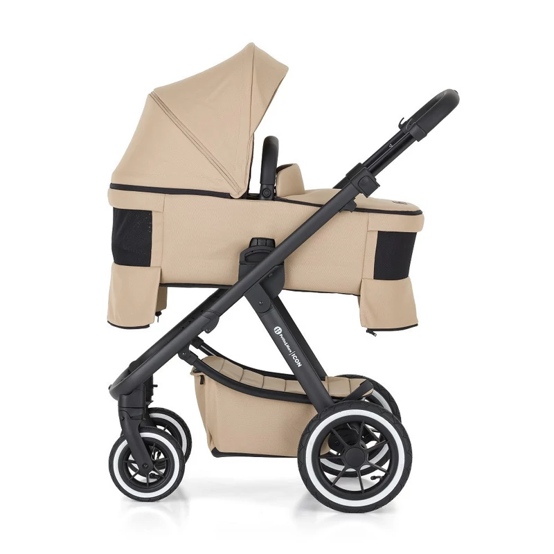 PETITE&MARS KÉSZLET Babakocsi 4v1 ICON LITE AIR + CYBEX Aton B2 i-Size - Mocha Beige