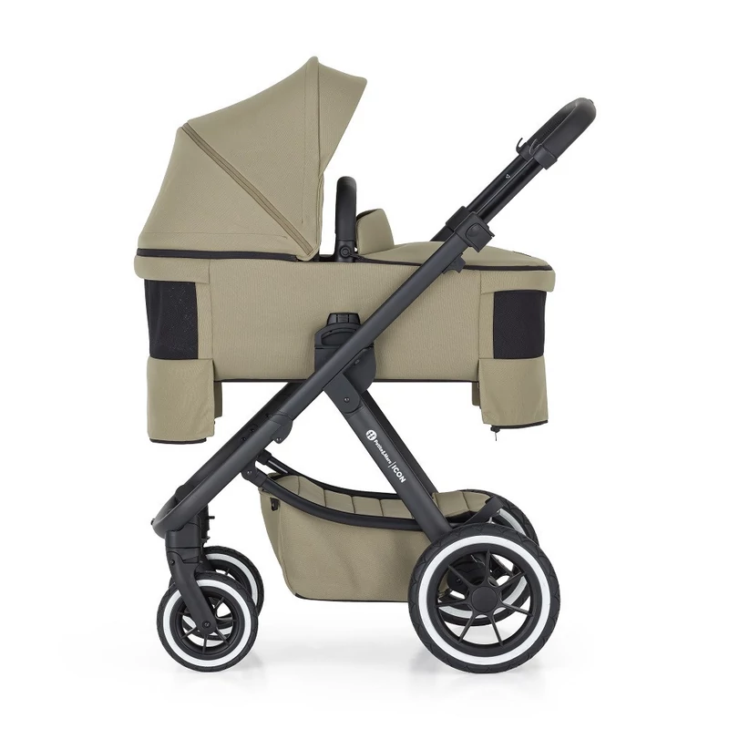 PETITE&MARS KÉSZLET Babakocsi 4v1 ICON LITE AIR + CYBEX Aton B2 i-Size - Mossy Green