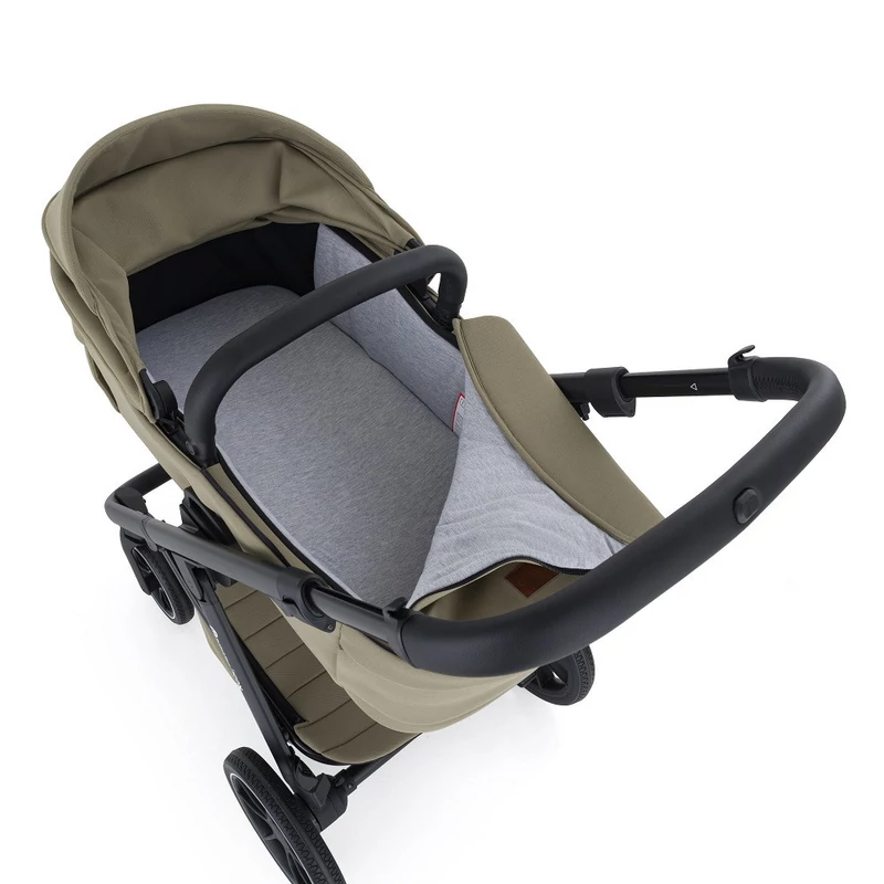 PETITE&MARS KÉSZLET Babakocsi 4v1 ICON LITE AIR + CYBEX Aton B2 i-Size - Mossy Green