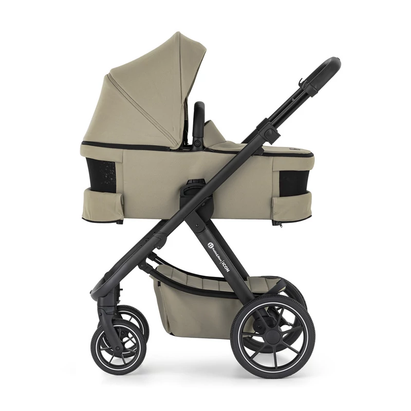 PETITE&MARS Kombinált babakocsi ICON 2in1 Mossy Green LITE RWS + Core Pro i-Size Black Grey + Bázi