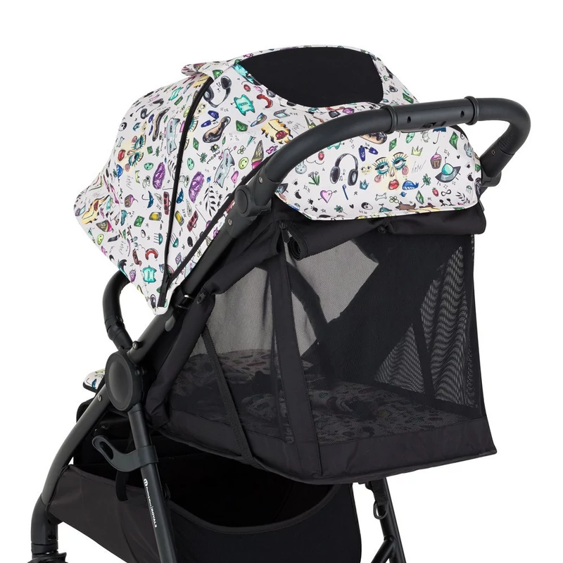 PETITE&MARS Sport babakocsi Royal3 Black - Limited100 Tattoo