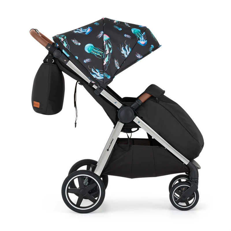 PETITE&MARS Sport babakocsi Royal3 Silver - Limited100 Jellyfish