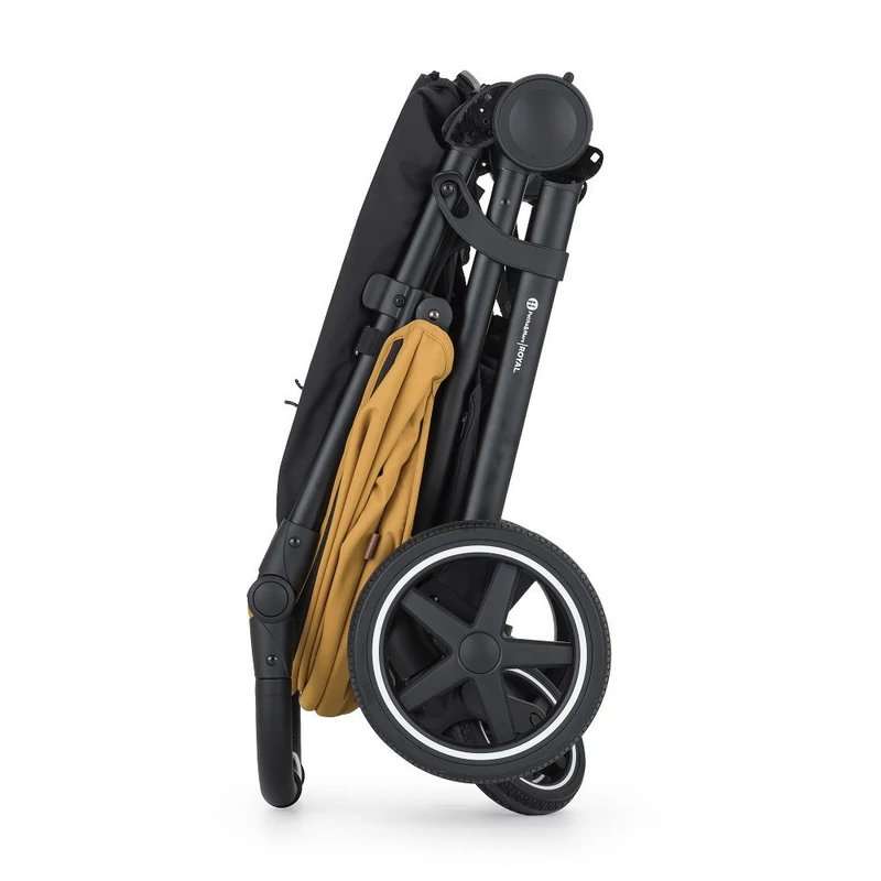 PETITE&MARS Sport babakocsi Royal3 Black - Dense Honey