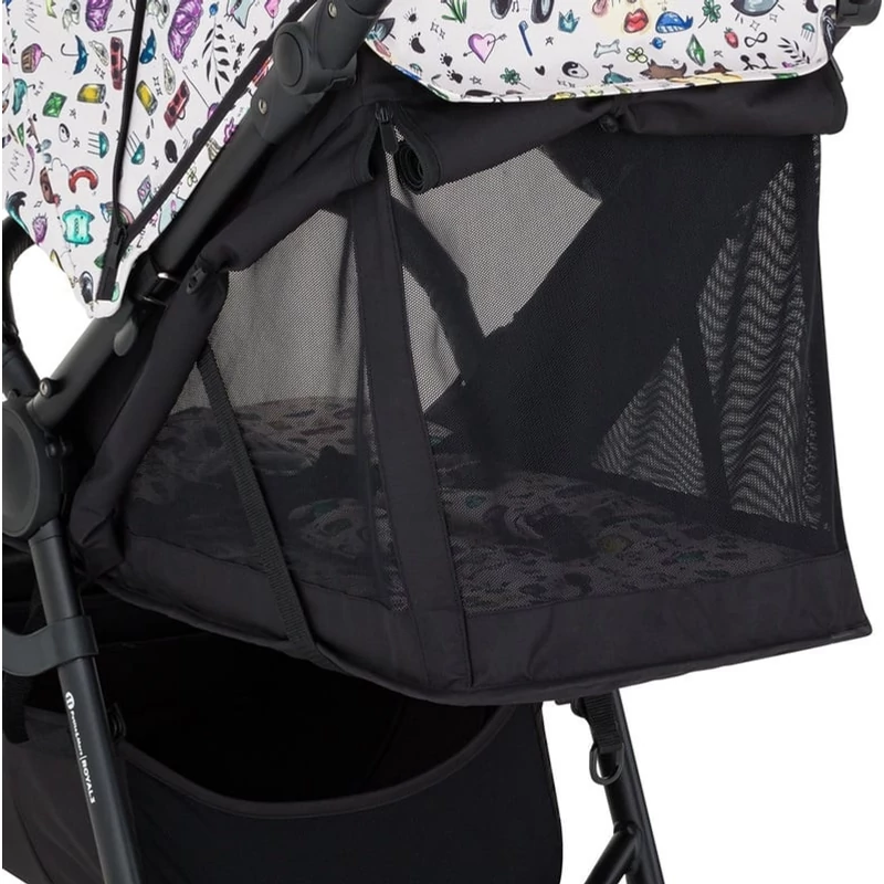 PETITE&MARS Sport babakocsi Royal3 Silver - Iron Green