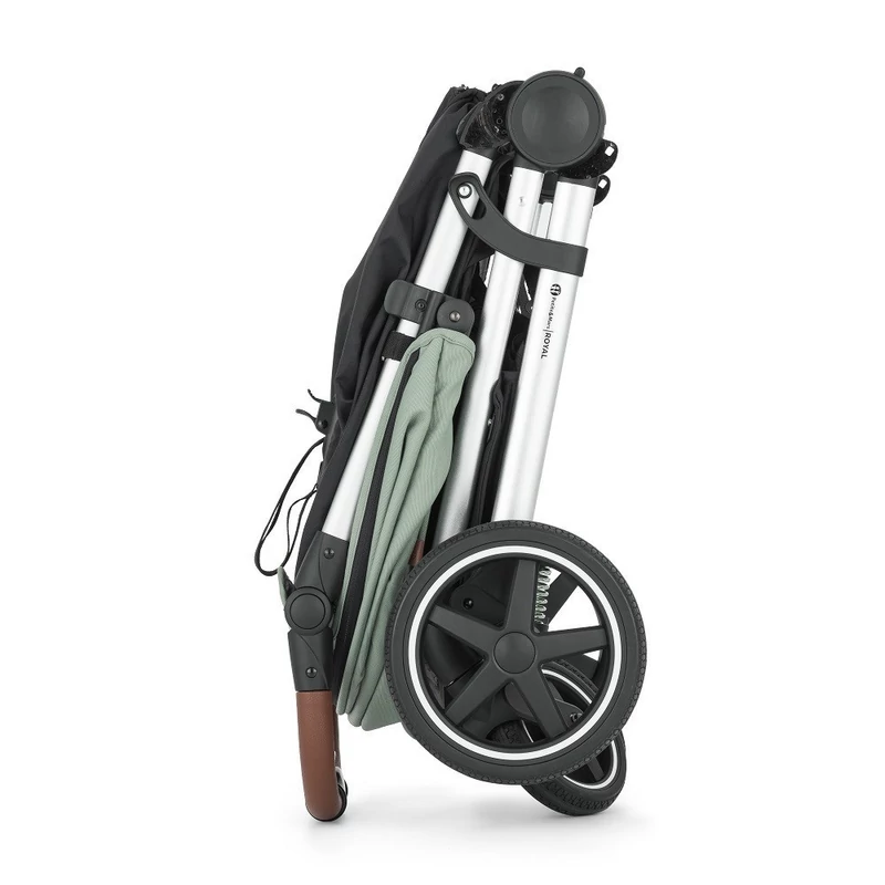 PETITE&MARS Sport babakocsi Royal3 Silver - Iron Green