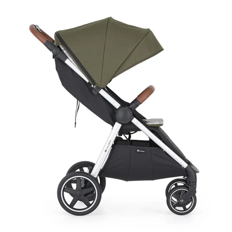 PETITE&MARS Sport babakocsi Royal3 Silver - Mature Olive