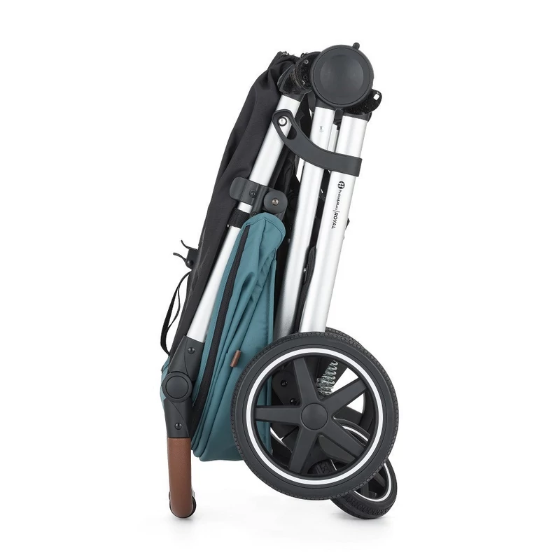 PETITE&MARS Sport babakocsi Royal3 Silver - Ocean Blue