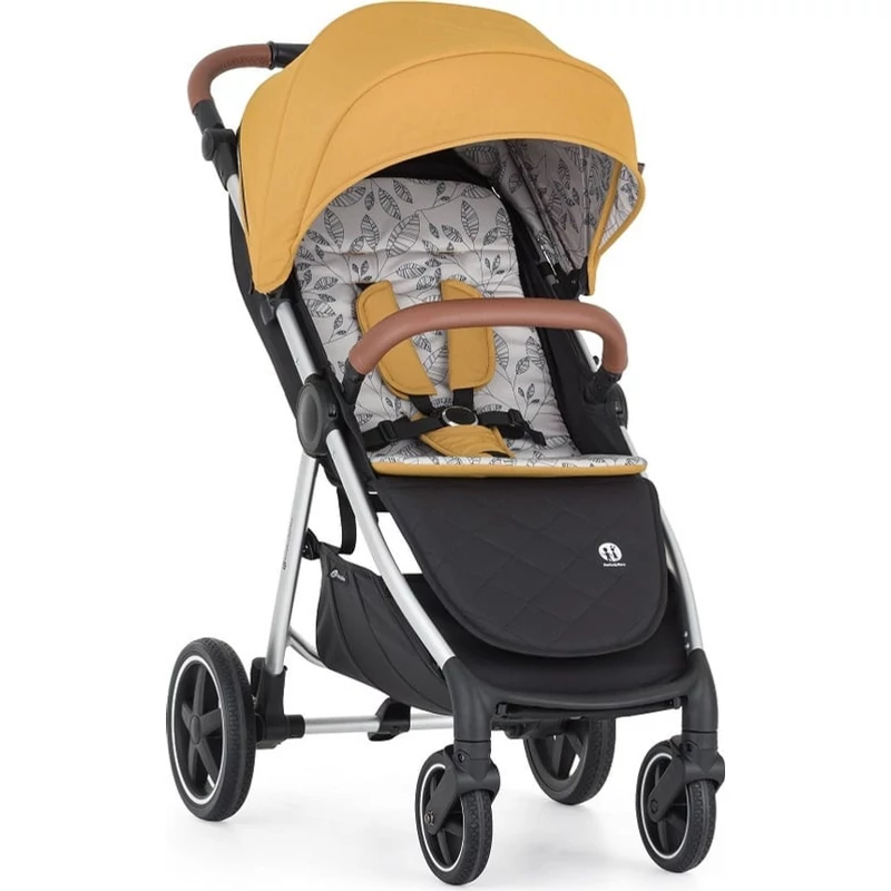 PETITE&MARS Sport babakocsi Royal3 Silver - Dense Honey