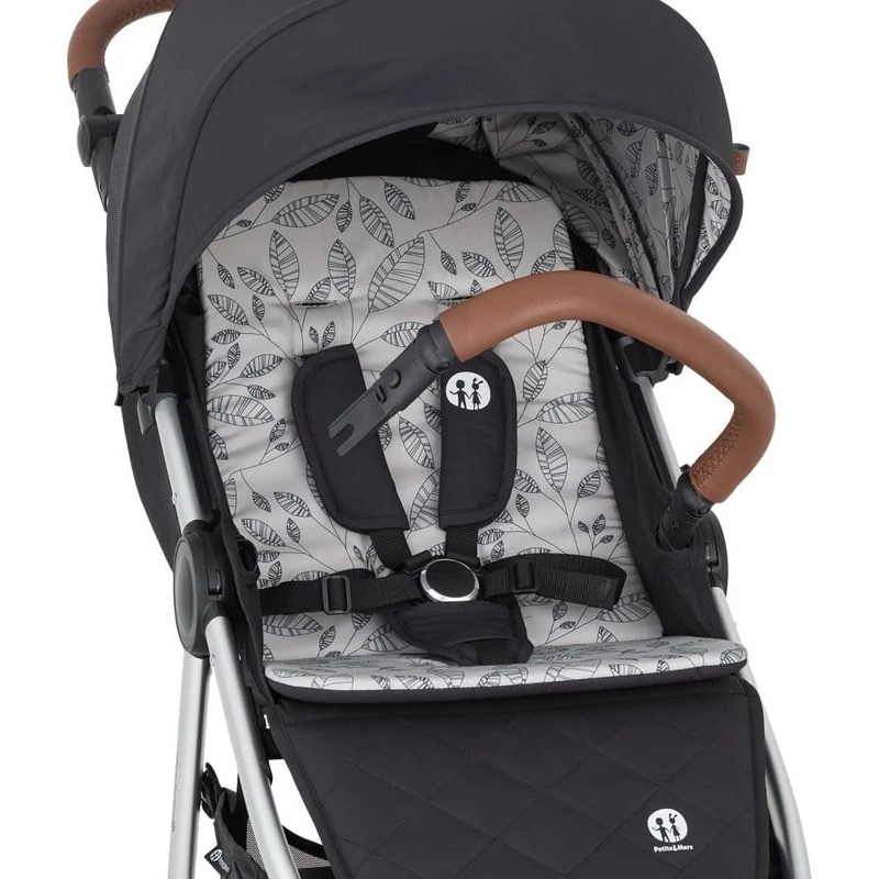 PETITE&MARS Sport babakocsi Royal3 Silver - Dense Honey