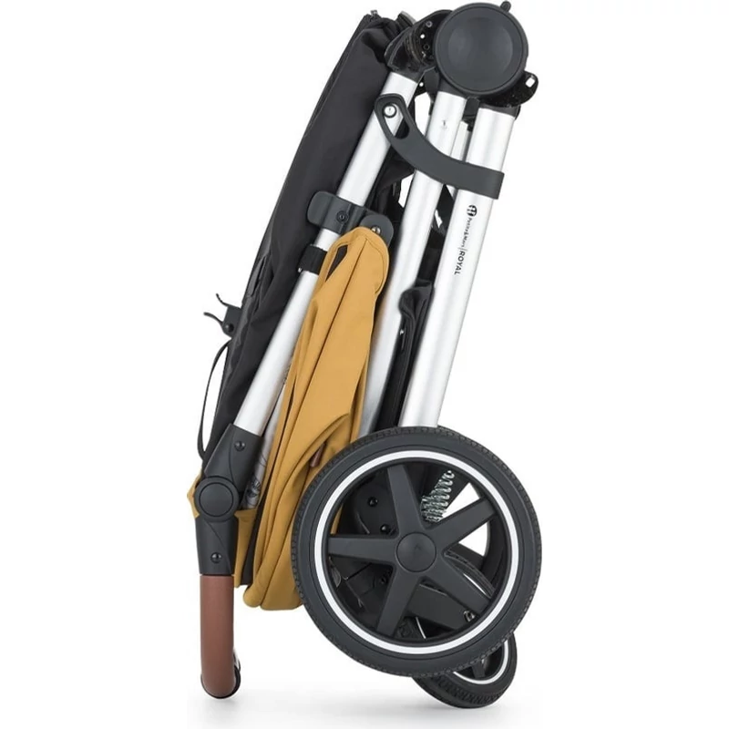 PETITE&MARS Sport babakocsi Royal3 Silver - Dense Honey