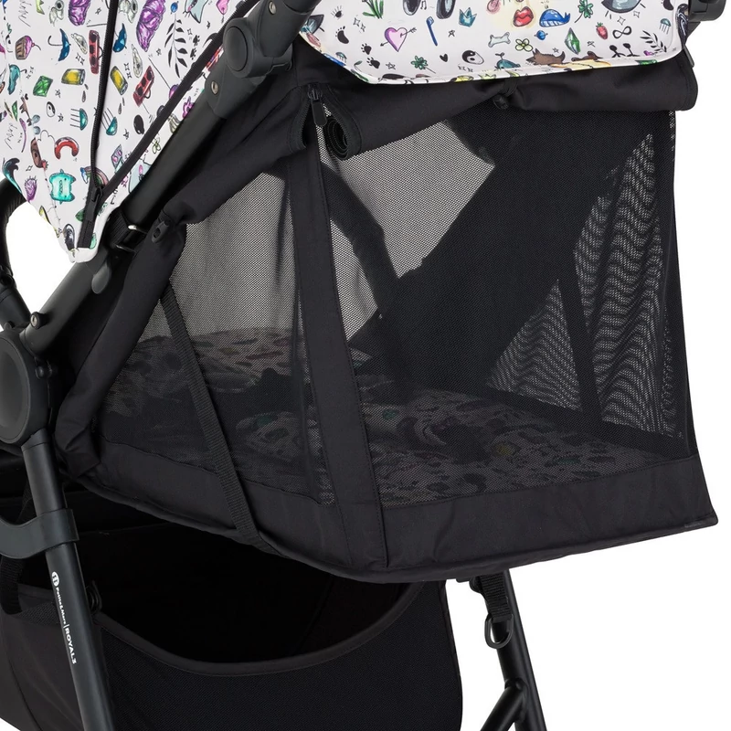 PETITE&MARS Sport babakocsi Royal3 Silver - Perfect Silver
