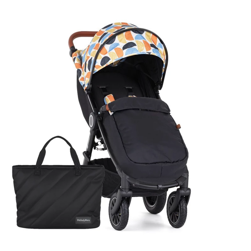 PETITE&MARS Street2 Air+ Oak Retro sport babakocsi tartozékokkal