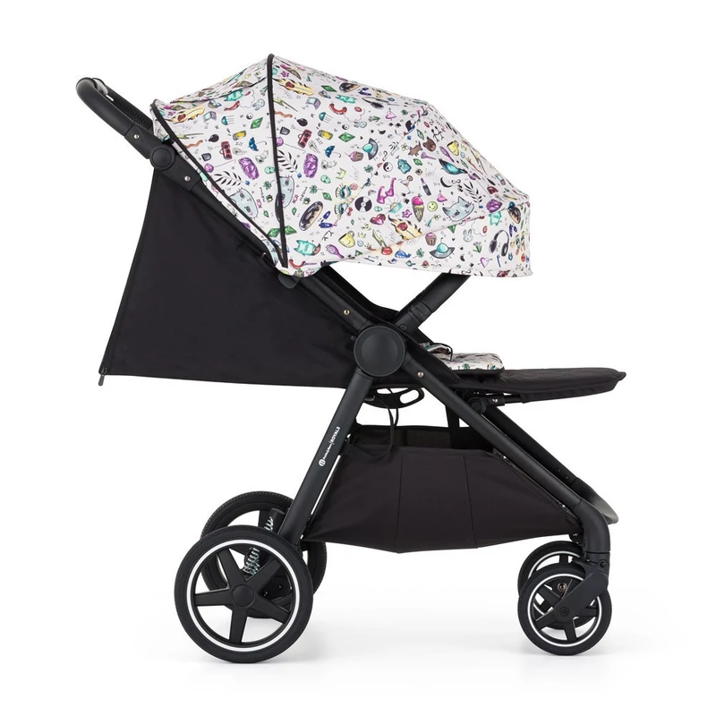 PETITE&MARS Sport babakocsi Royal3 Silver - Limited100 Tattoo