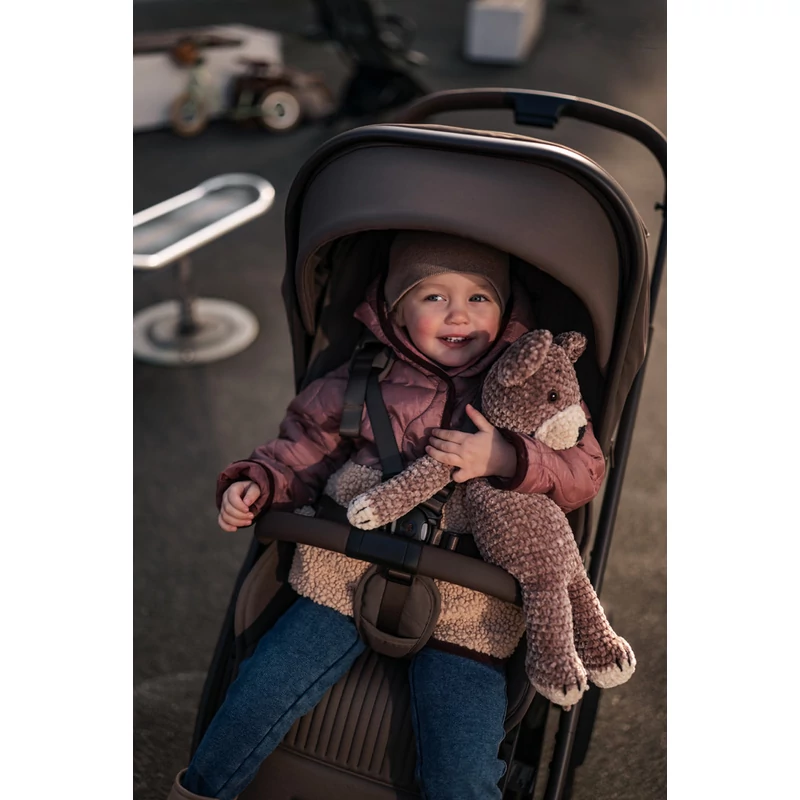 EASYWALKER Kočík kombinovaný Zoey Pure Black + CYBEX Aton B2 i-Size + základňa