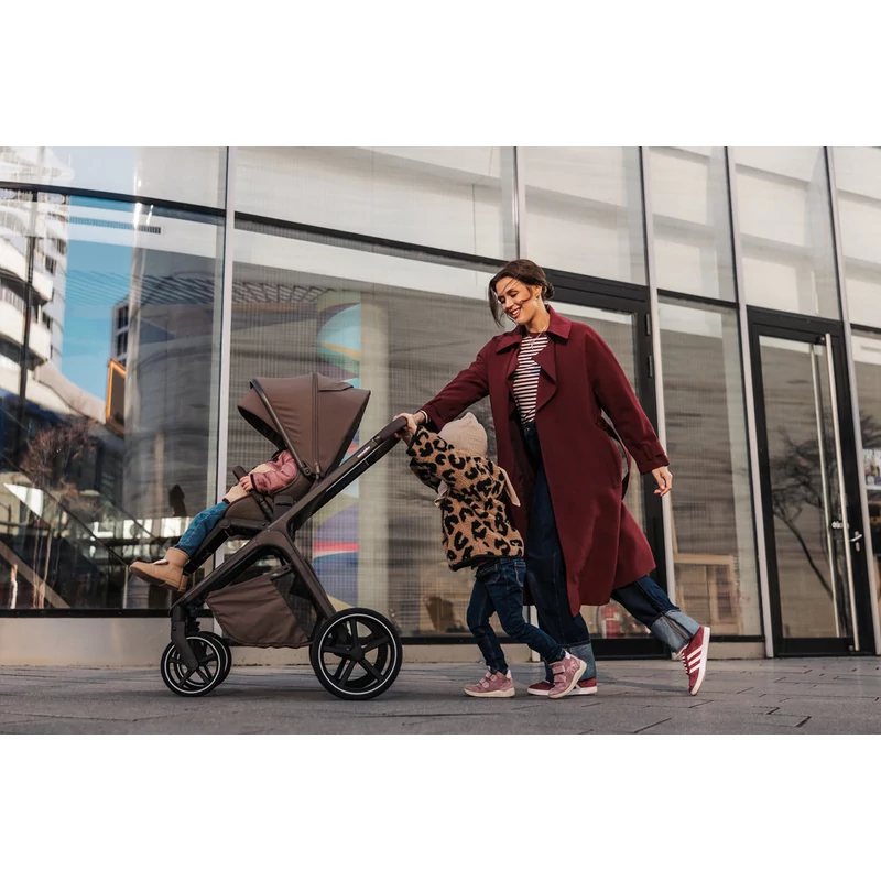 EASYWALKER Kočík kombinovaný Zoey Sage Green + CYBEX Aton B2 i-Size + základňa