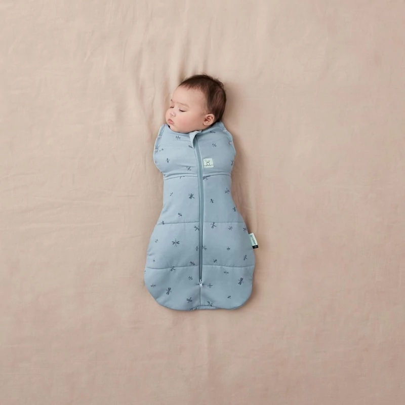 ERGOPOUCH Hálózsák és pólya 2 az 1-ben 0-3 hó 3-6 kg 2,5 tog - Cocoon Dragonflies