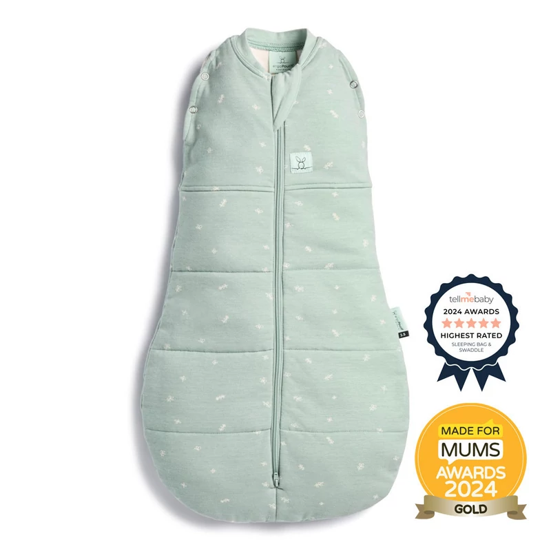 ERGOPOUCH Pólya és hálózsák 2 az 1-ben 0-3 hónap 3-6 kg 2,5 tog - Cocoon Sage
