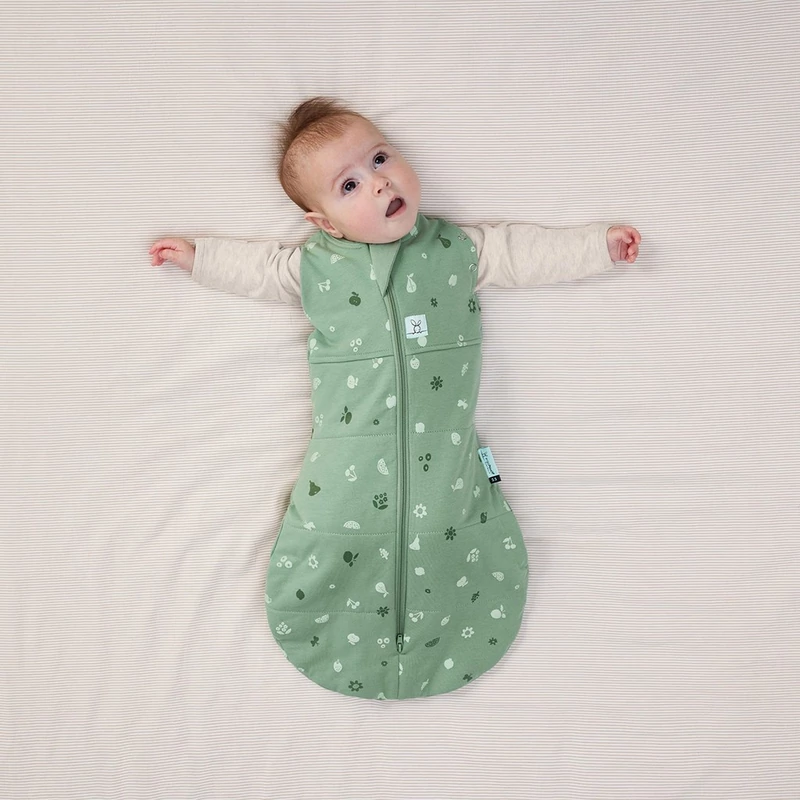 ERGOPOUCH Pólya és hálózsák 2 az 1-ben 0-3 hónap 3-6 kg 2,5 tog - Cocoon Sweet Orchard