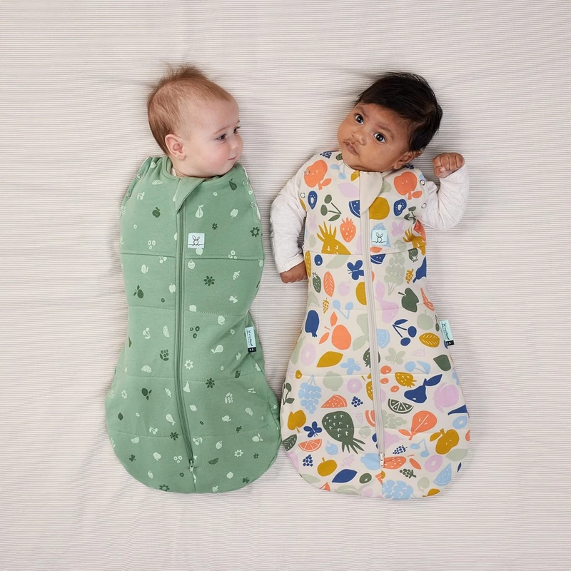 ERGOPOUCH Pólya és hálózsák 2 az 1-ben 0-3 hónap 3-6 kg 2,5 tog - Cocoon Sweet Orchard