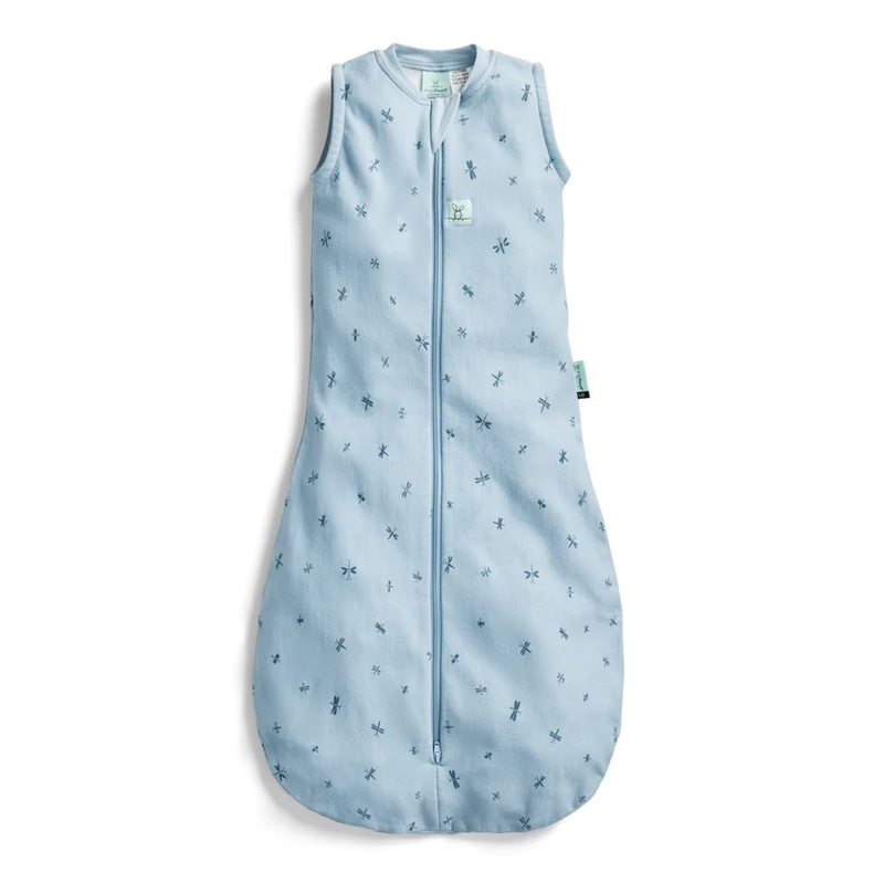 ERGOPOUCH Hálózsák organikus pamut 8-24 hó 8-14 kg 0,2 tog - Jersey Dragonflies