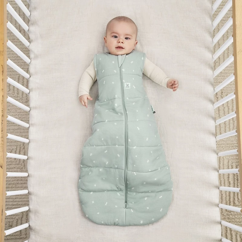 ERGOPOUCH Hálózsák organikus pamut 3-12 hó 6-10 kg 2,5 tog - Jersey Sage