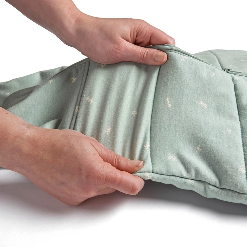 ERGOPOUCH Hálózsák organikus pamut 3-12 hó 6-10 kg 2,5 tog - Jersey Sage