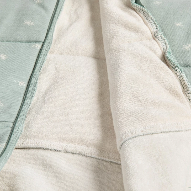 ERGOPOUCH Hálózsák organikus pamut 3-12 hó 6-10 kg 2,5 tog - Jersey Sage