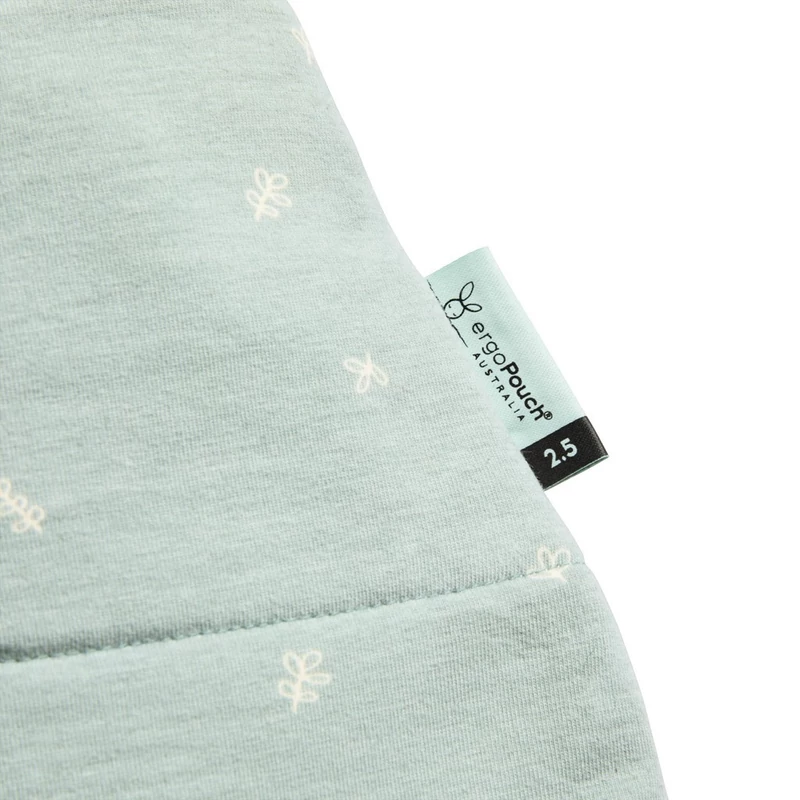 ERGOPOUCH Hálózsák organikus pamut 8-24 hó 8-14 kg 2,5 tog - Jersey Sage