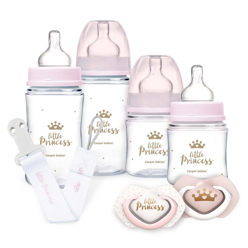 Canpol babies Ajándékszett újszülöttek, Royal baby - rózsaszín