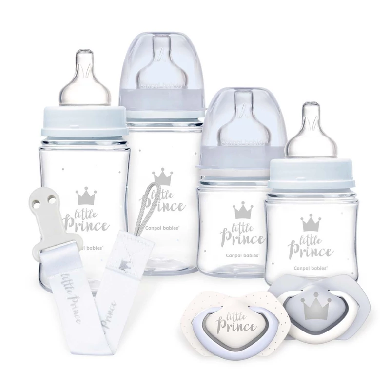 Canpol babies Ajándékszett újszülötteknek, ROYAL BABY - kék