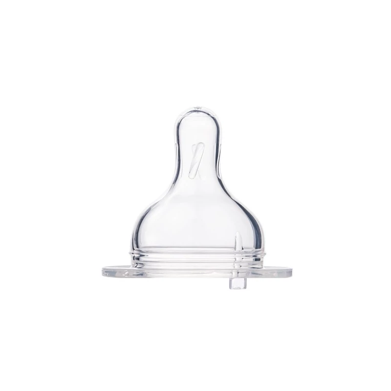 Canpol babies Gyors áramlású szilikonos etetőcumi, széles cumisüveghez, EasyStart, 12hó+ 1 db
