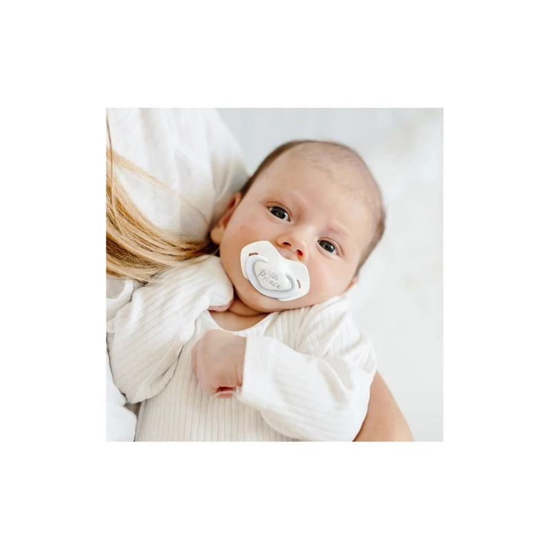 Canpol babies Szilikon szimmetrikus cumi, Light touch, 6-18hó, 2db, ROYAL BABY - kék