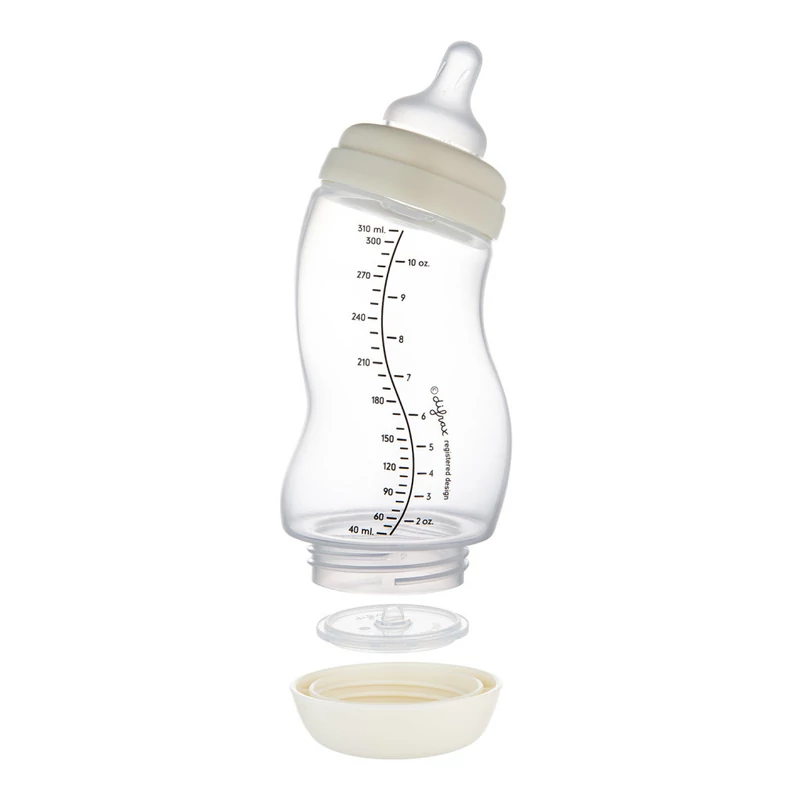 Canpol babies S-alakú, széles nyakú, anti-kólikás cumisüveg, 310 ml