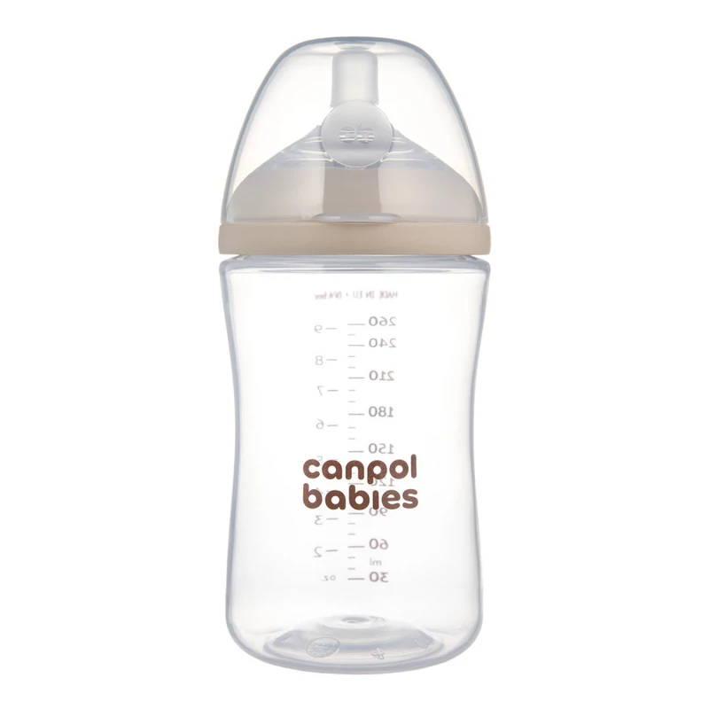 Canpol babies Natural Shape anti-kólikás cumisüveg 260ml