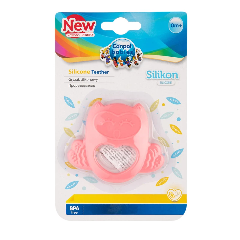 Canpol babies Szilikon rágóka - BAGOLY