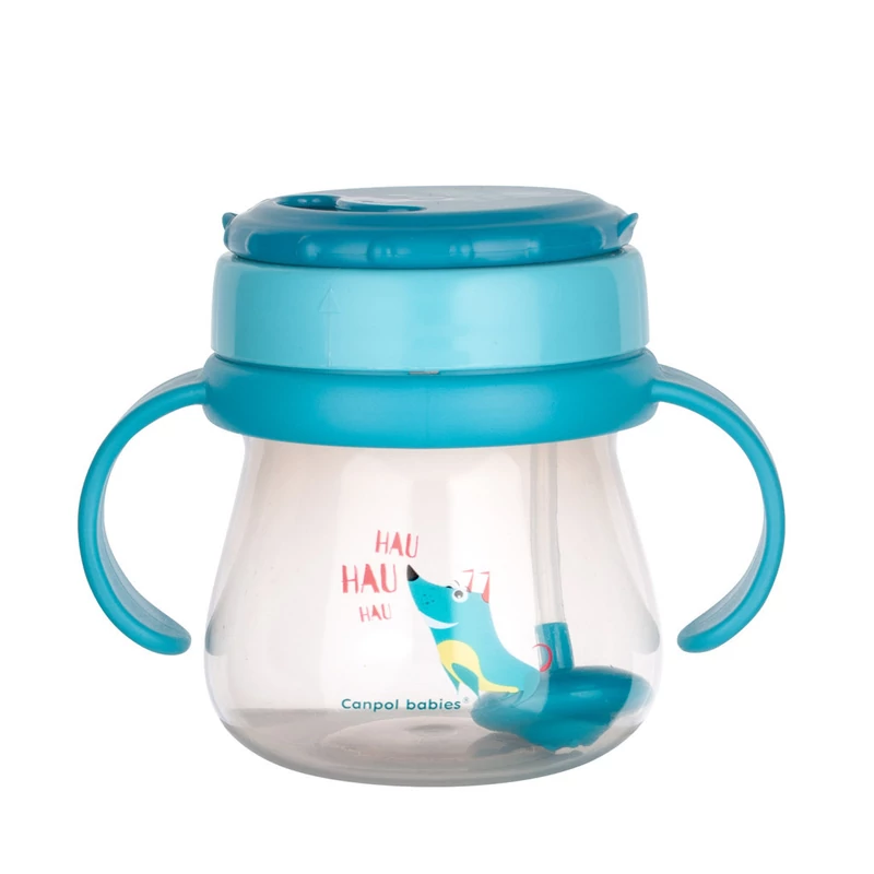 Canpol babies Innovatív itatópohár, flip-top szívószállal, 250 ml